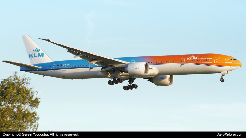 Photo of PH-BVA - KLM Boeing 777-300ER at AMS on AeroXplorer Aviation Database