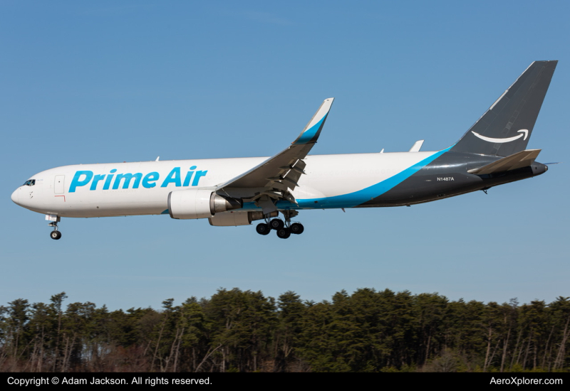 Photo of N1487A - Prime Air Boeing 767-300F at BWI on AeroXplorer Aviation Database