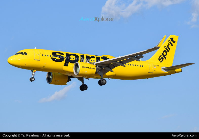 Photo of N912NK - Spirit Airlines Airbus A320NEO at BWI on AeroXplorer Aviation Database