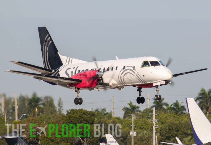 Photo of N346AG - Silver Airways Saab 340 at FLL on AeroXplorer Aviation Database