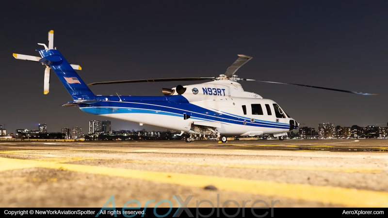 Photo of N93RT - PRIVATE Sikorsky S-76D at JRA on AeroXplorer Aviation Database