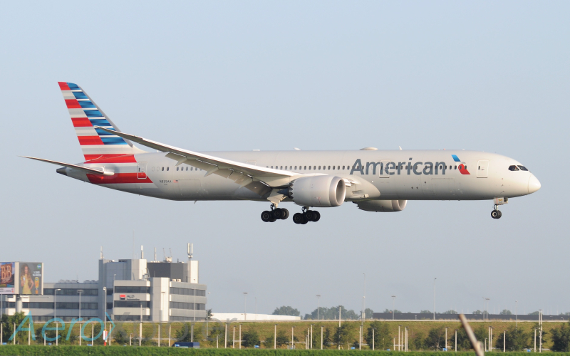 Photo of N839AA - American Airlines Boeing 787-9 at AMS on AeroXplorer Aviation Database