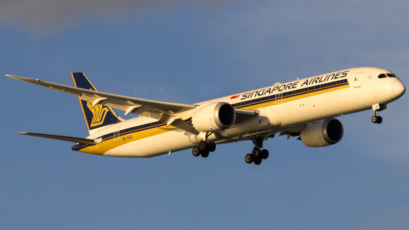 Photo of 9V-SCG - Singapore Airlines Boeing 787-10 at SIN on AeroXplorer Aviation Database