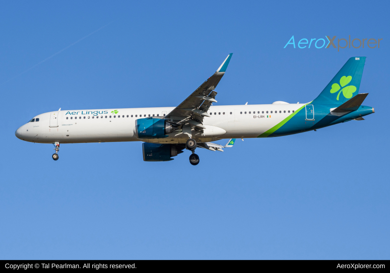 Photo of EI-LRH - Aer Lingus Airbus A321LR at IAD on AeroXplorer Aviation Database