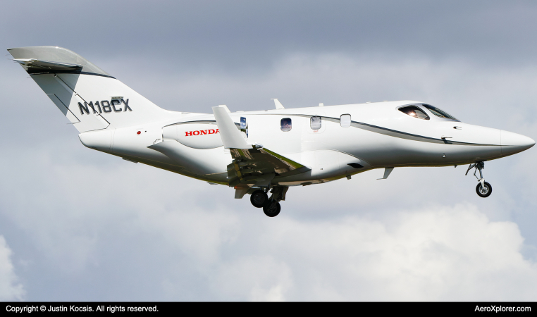 Photo of N118CX - Volata Hondajet HA-420 at TPA on AeroXplorer Aviation Database