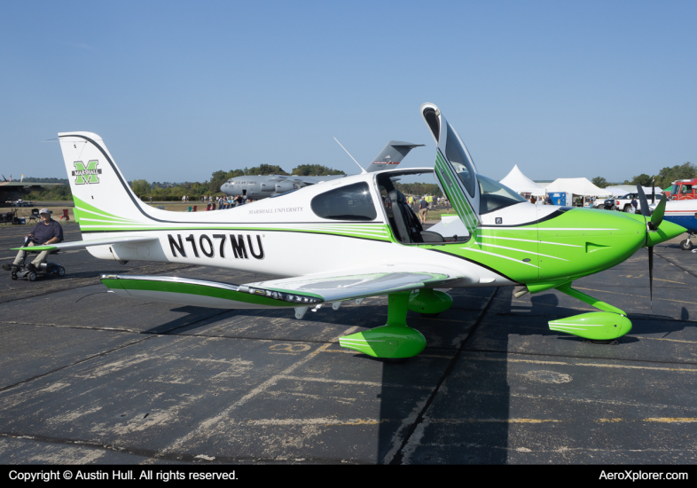 Photo of N107MU - PRIVATE Cirrus SR-22 at HLG on AeroXplorer Aviation Database