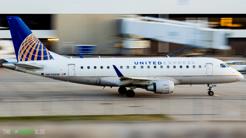 Photo of N635RW - United Express Embraer E170 at CVG on AeroXplorer Aviation Database