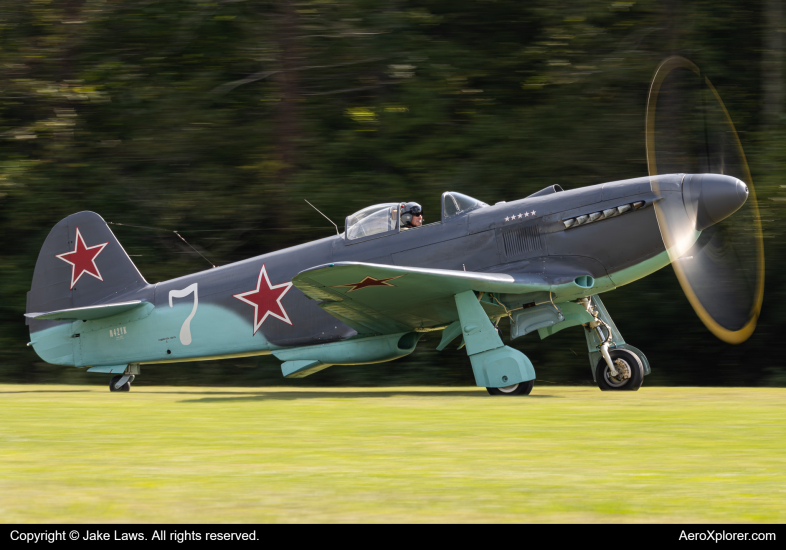 Photo of N42YK - PRIVATE Yakovlev Yak-3 at 42VA on AeroXplorer Aviation Database