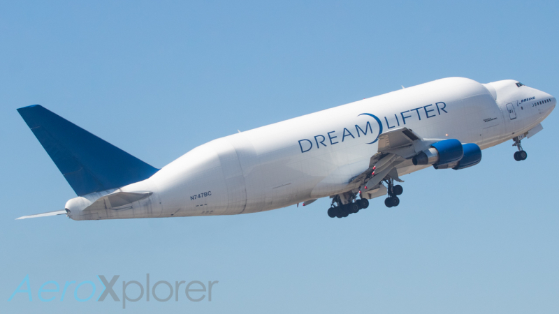 Photo of N747BC - Boeing Boeing Dreamlifter at CHS on AeroXplorer Aviation Database