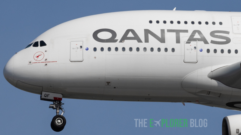 Photo of VH-OQF - Qantas Airways Airbus A380-800 at SIN on AeroXplorer Aviation Database