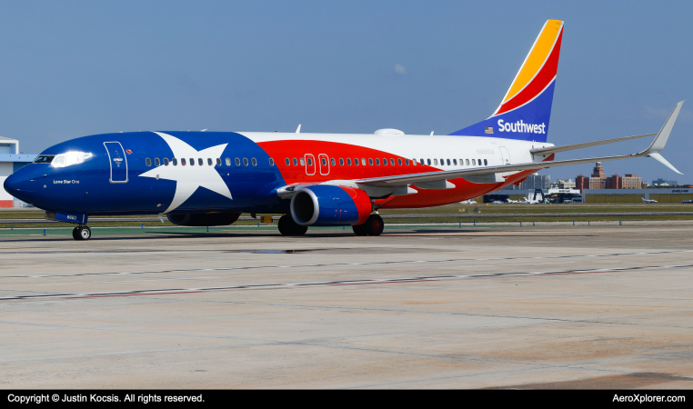 Photo of N8660A - Southwest Airlines Boeing 737-800 at TPA on AeroXplorer Aviation Database