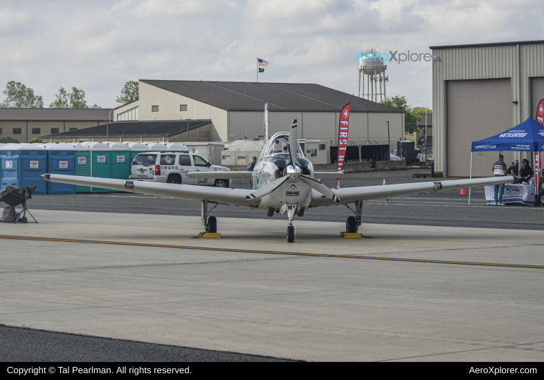 Photo of N143PD - PRIVATE Beechcraft T-34 Mentor  at DOV on AeroXplorer Aviation Database