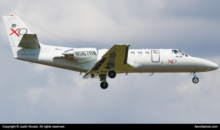 Photo of N567RW - Red Wings Aviation Cessna Citation 560 Encore at tpa on AeroXplorer Aviation Database