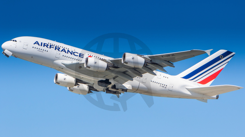 Photo of F-HPJE - Air France Airbus A380-800 at SFO on AeroXplorer Aviation Database