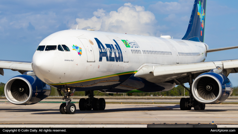 Photo of PR-AIZ - Azul  Airbus A330-200 at MCO on AeroXplorer Aviation Database