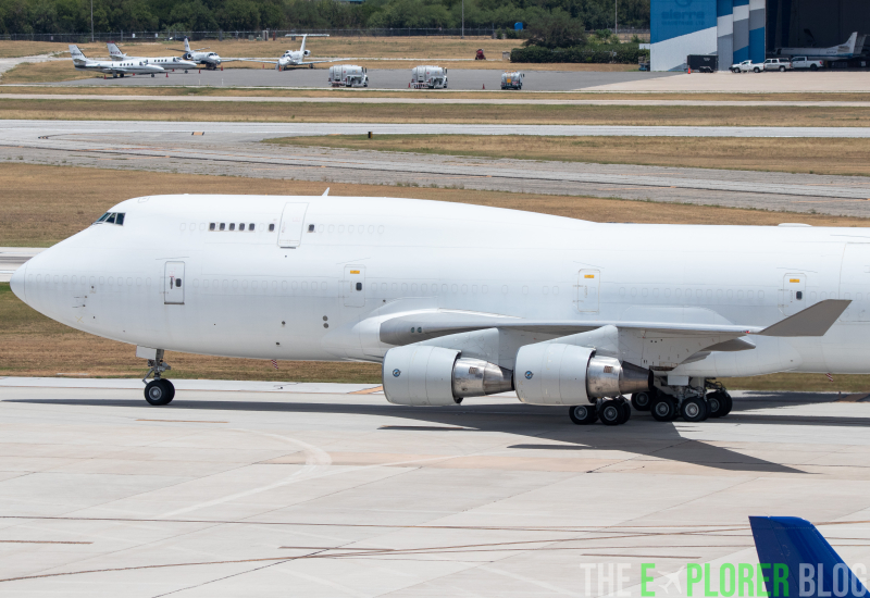 Photo of N756CA - National Airlines Boeing 747-400F at SAT on AeroXplorer Aviation Database