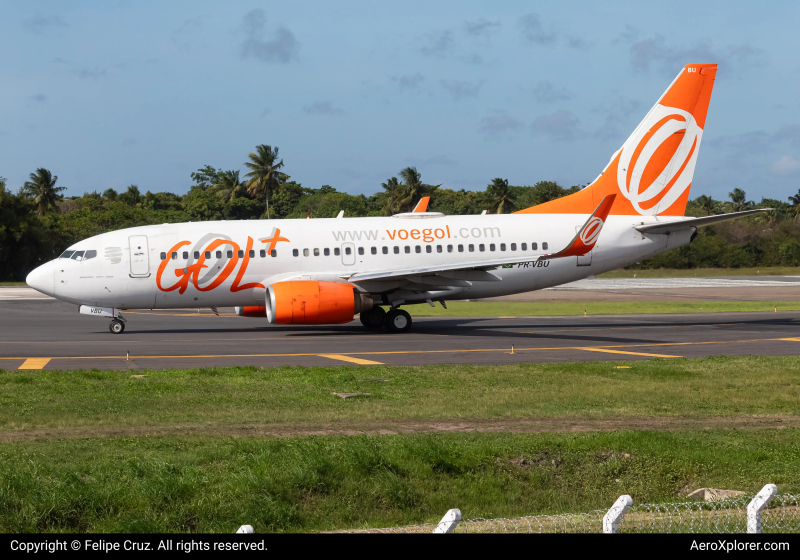 Photo of PR-VBU - GOL Linhas Aereas Boeing 737-700 at SSA on AeroXplorer Aviation Database