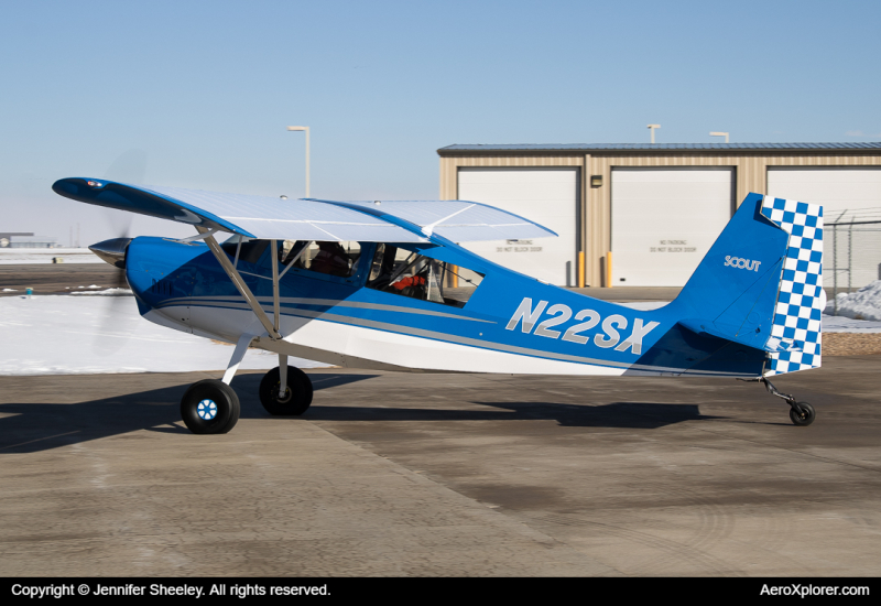 Photo of N22SX - PRIVATE American Champion Scout at KGXY on AeroXplorer Aviation Database