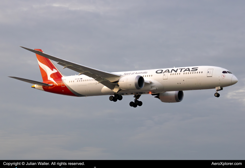 Photo of VH-ZNC - Qantas Airways Boeing 787-9 at LHR on AeroXplorer Aviation Database