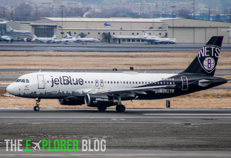 Photo of N633JB - JetBlue Airways Airbus A320 at SLC on AeroXplorer Aviation Database