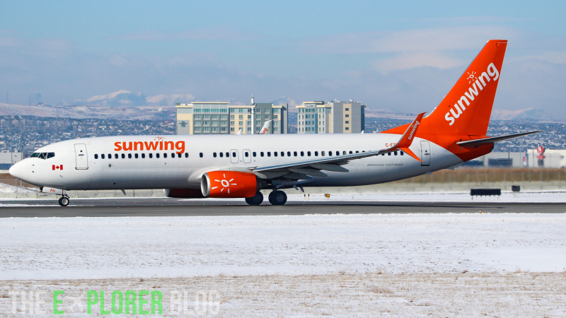 Photo of C-FFPH - Sunwing Airlines Boeing 737-800 at YYC on AeroXplorer Aviation Database