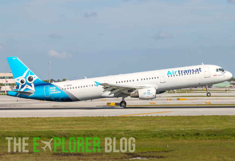 Photo of C-GEZO - Air Transat Airbus A321-200 at FLL on AeroXplorer Aviation Database