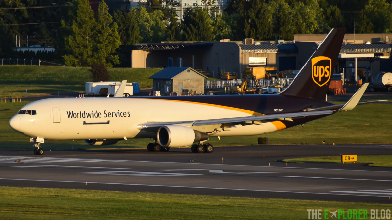 Photo of N328UP - United Parcel Service Boeing 767-300F at PDX on AeroXplorer Aviation Database