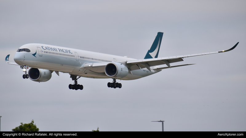 Photo of B-LXR - Cathay Pacific Airbus A350-1000 at LHR on AeroXplorer Aviation Database