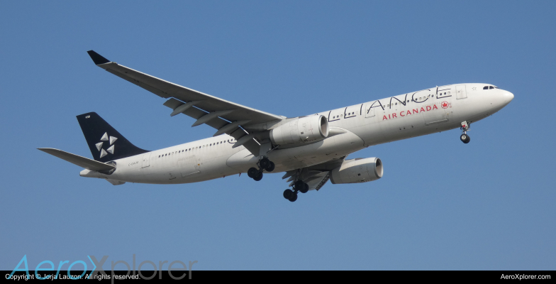 Photo of C-GHLM - Air Canada Airbus A330-300 at YYZ on AeroXplorer Aviation Database