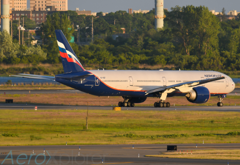 Photo of VQ-BQG - Aeroflot Boeing 777-300ER at JFK on AeroXplorer Aviation Database