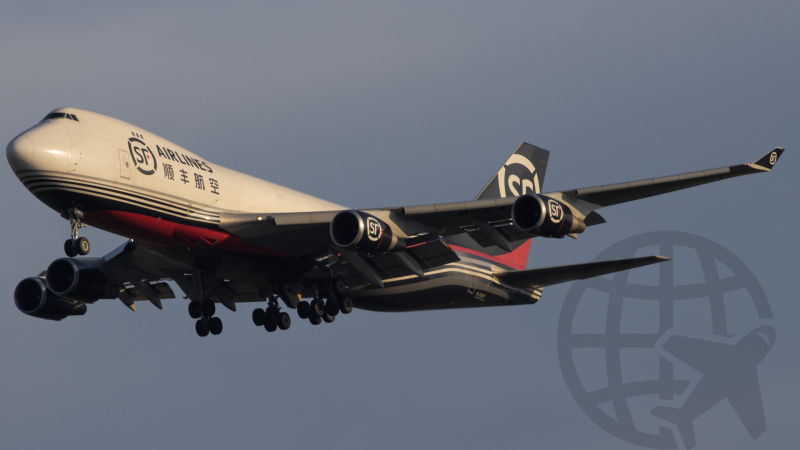 Photo of B-2423 - SF Airlines Boeing 747-400F at SIN on AeroXplorer Aviation Database