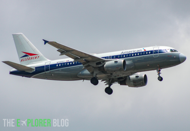 Photo of N745VJ - American Airlines Airbus A319 at IAH on AeroXplorer Aviation Database