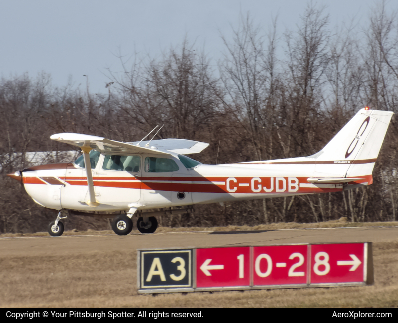 Photo of C-GJDB - PRIVATE  Cessna 172 at AGC on AeroXplorer Aviation Database