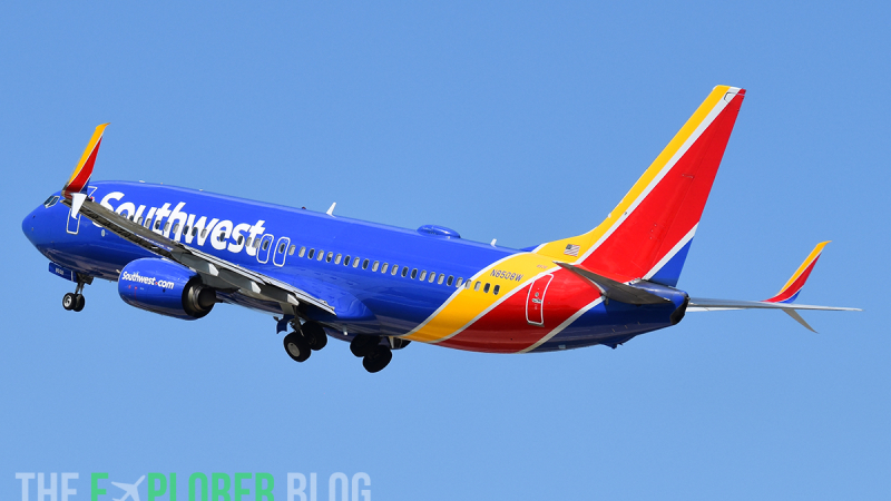 Photo of N8508W - Southwest Airlines Boeing 737-800 at GRR on AeroXplorer Aviation Database