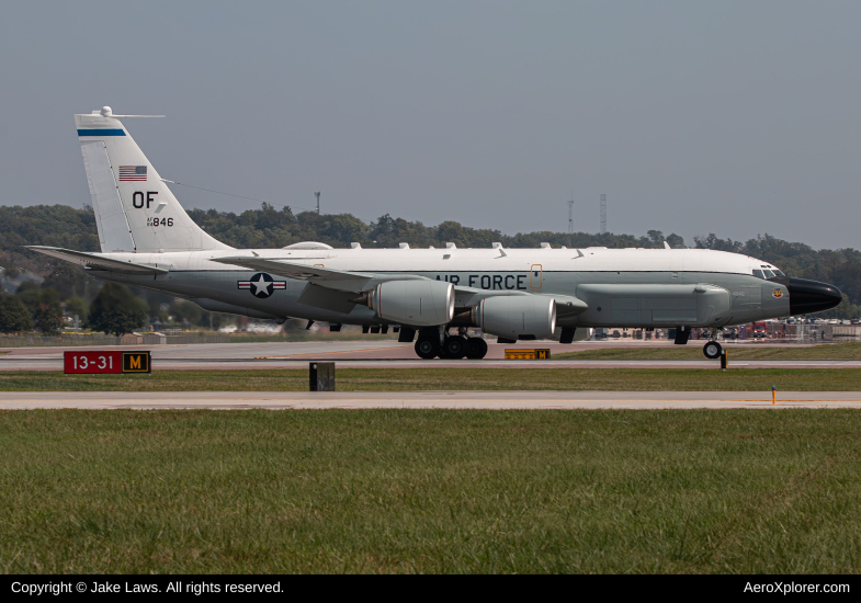 Photo of 64-4846 - USAF - United States Air Force Boeing RC-135V Rivet Joint at OFF on AeroXplorer Aviation Database