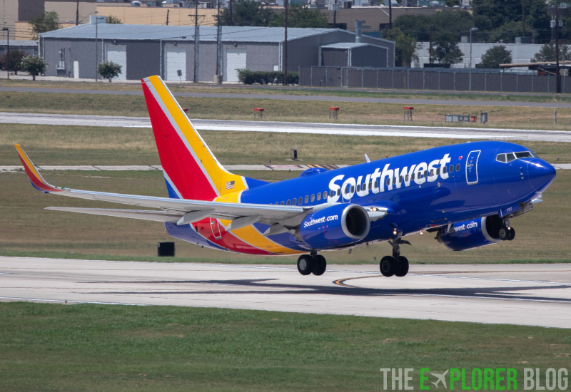 Photo of N7717D - Southwest Airlines Boeing 737-700 at SAT on AeroXplorer Aviation Database