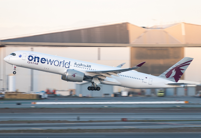 Photo of A7-ALZ - Qatar Airways Airbus A350-900 at SFO on AeroXplorer Aviation Database