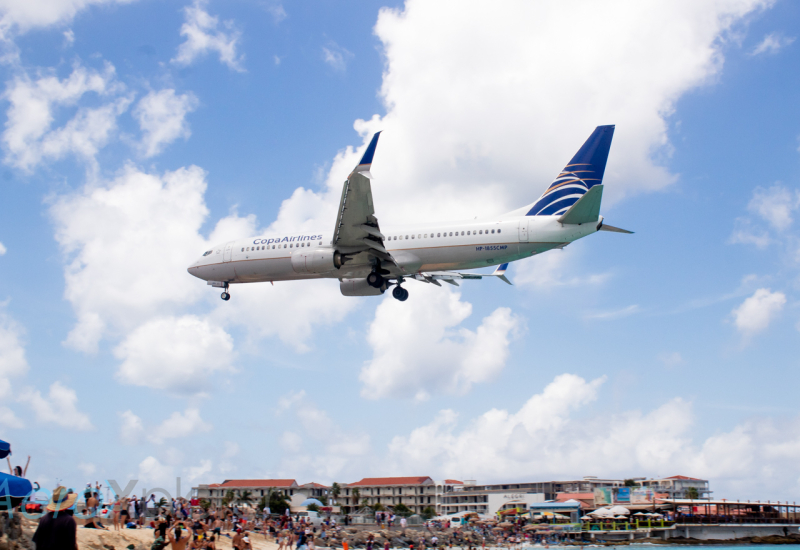 Photo of HP-1855CMP - Copa Airlines Boeing 737-800 at SXM on AeroXplorer Aviation Database