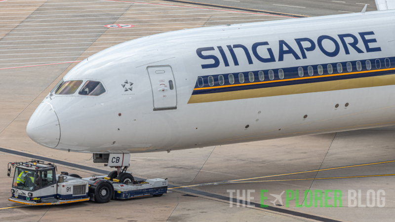 Photo of 9V-SCB - Singapore Airlines Boeing 787-10 at SIN on AeroXplorer Aviation Database