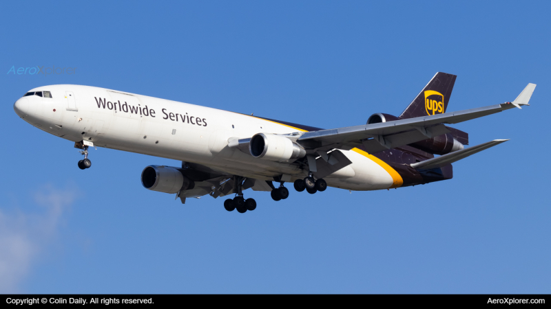 Photo of N292UP - United Parcel Service McDonnell Douglas MD-11F at MCO on AeroXplorer Aviation Database