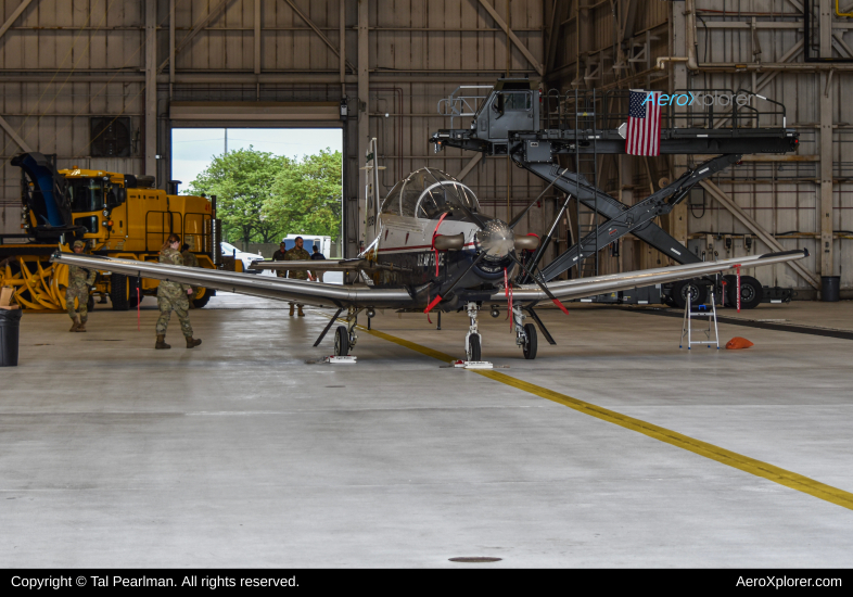Photo of 01-3608 - USAF - United States Air Force Beechcraft T-6 Texan II at DOV on AeroXplorer Aviation Database
