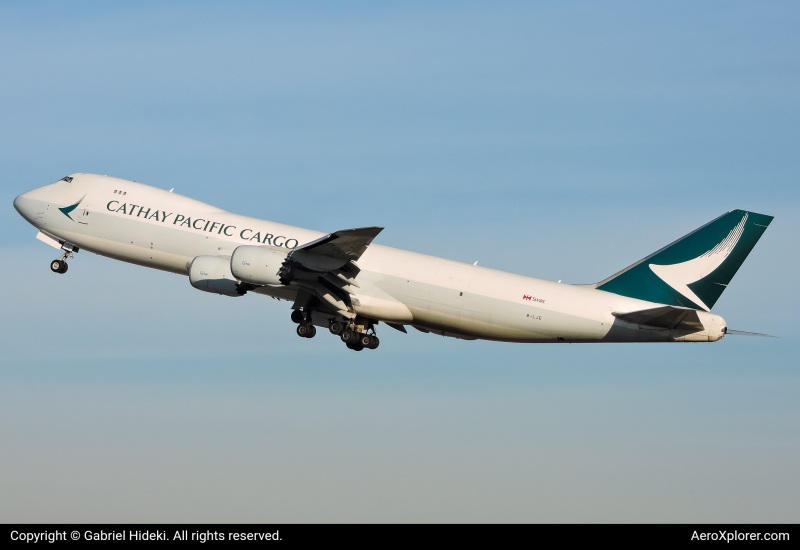 Photo of B-LJE - Cathay Pacific Cargo Boeing 747-8F at LAX on AeroXplorer Aviation Database