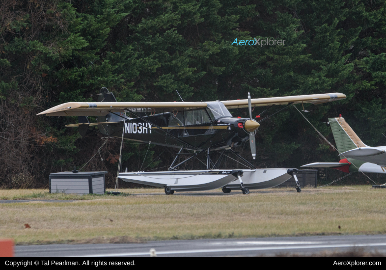 Photo of N103HY - PRIVATE Aviat A-1C Husky at ANP on AeroXplorer Aviation Database