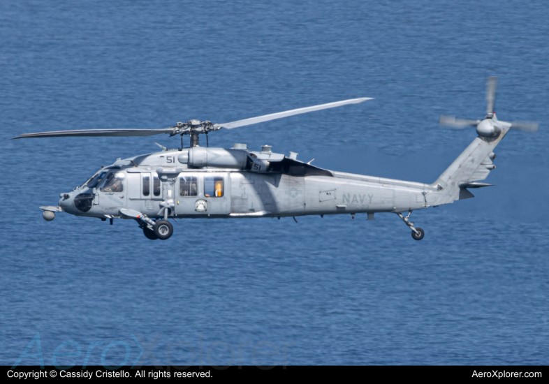 Photo of 167819 - USN - United States Navy Sikorsky MH-60 Knighthawk at NZY on AeroXplorer Aviation Database