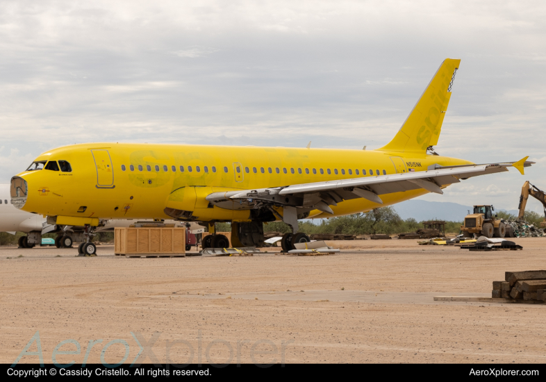 Photo of N515NK - Spirit Airlines Airbus A319 at P08 on AeroXplorer Aviation Database