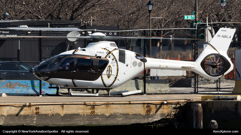 Photo of M-NBLA - PRIVATE Airbus H135 at JRA on AeroXplorer Aviation Database