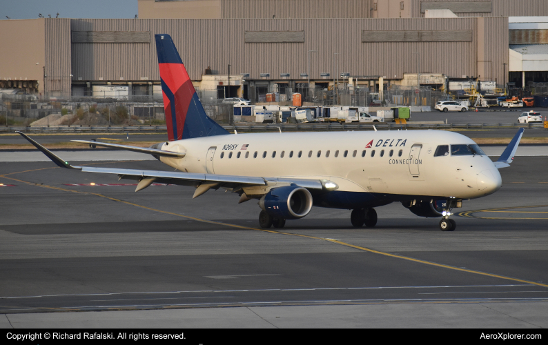 Photo of N261SY - Delta Connection Embraer E175 at JFK on AeroXplorer Aviation Database