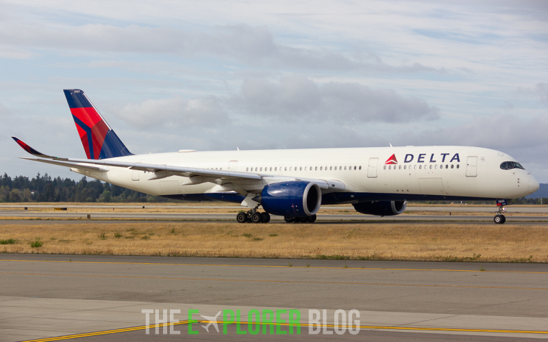 Photo of N503DN - Delta Airlines Airbus A350-900 at SEA on AeroXplorer Aviation Database