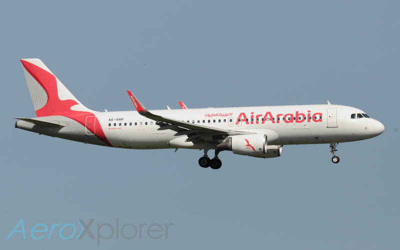 Photo of A6-ANR - Air Arabia Airbus A320 at AMS on AeroXplorer Aviation Database