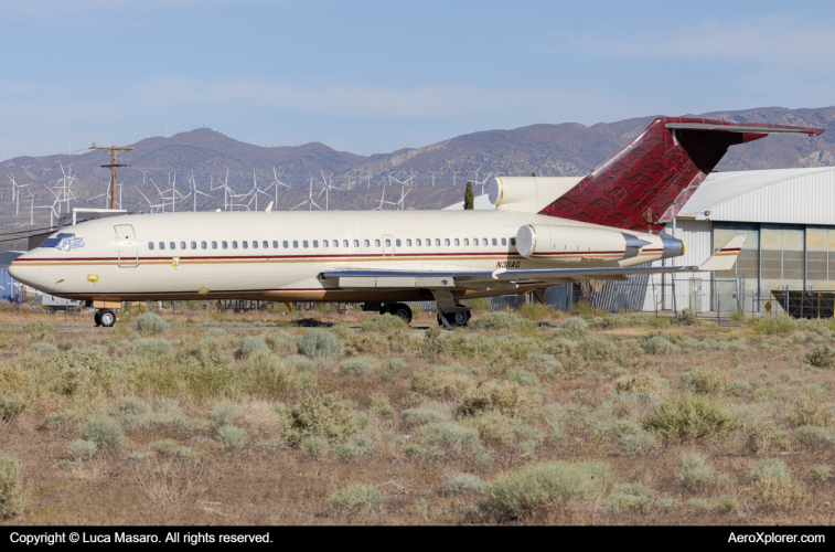 Photo of N311AG - PRIVATE Boeing 727-100 at MHV on AeroXplorer Aviation Database